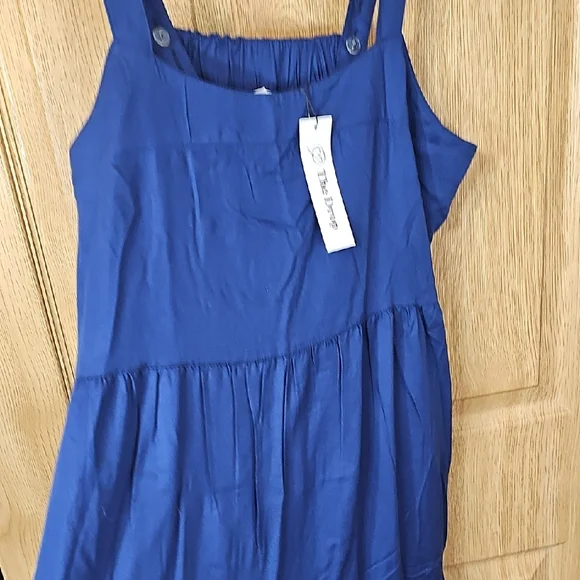 Elegant Navy Maxi Dress - Picture 7 of 11